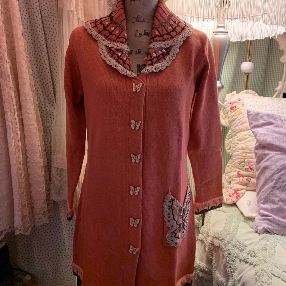 Storybook Knit Size S NWT BUTTERFLY sweater